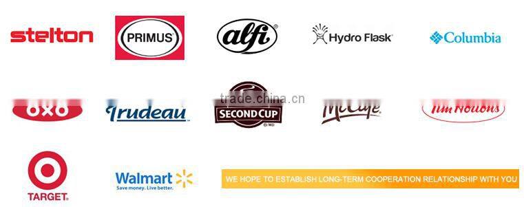 Everich double wall insulation S/S 18/8 one touch open lid stainless vacuum flask