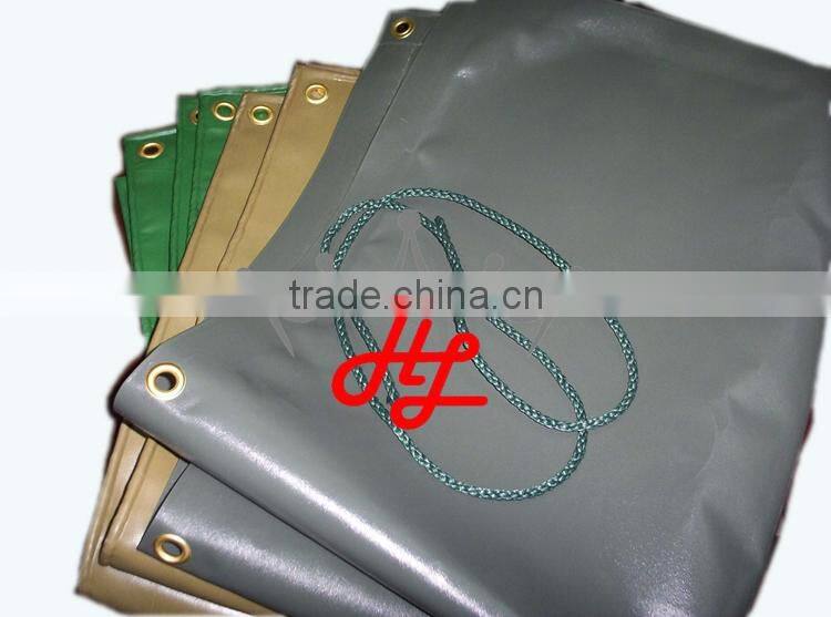 PVC coated canvas tarpaulin tarpaulin fabric
