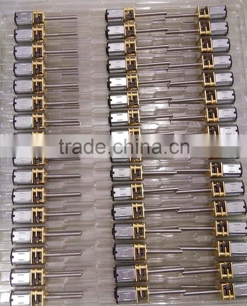 High quality 12v dc motor with gear reduction for electric lock 12mm dc gear motor