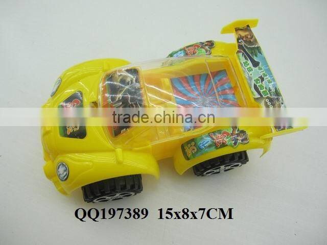 New plastic kids pull line toys car with light can put sugar,Pull line toy car