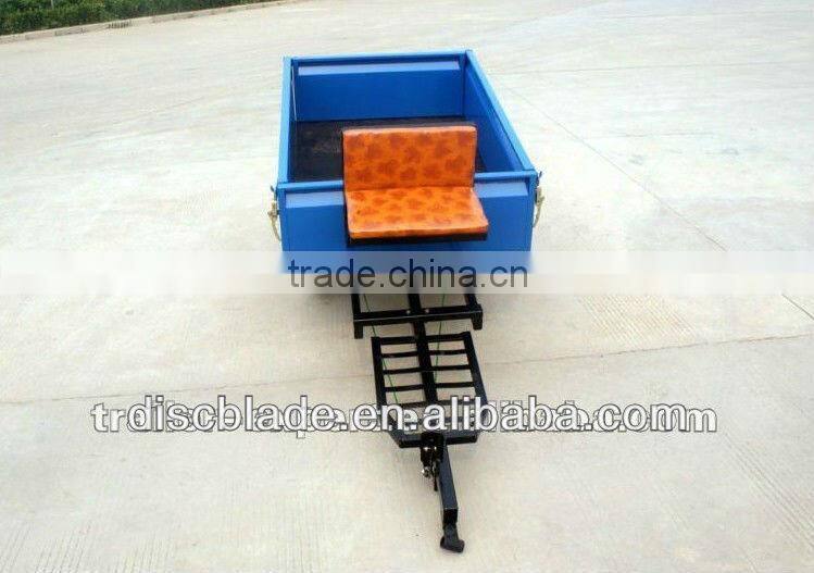 The single axle trailer for walking tractor 2016 HOT SALE