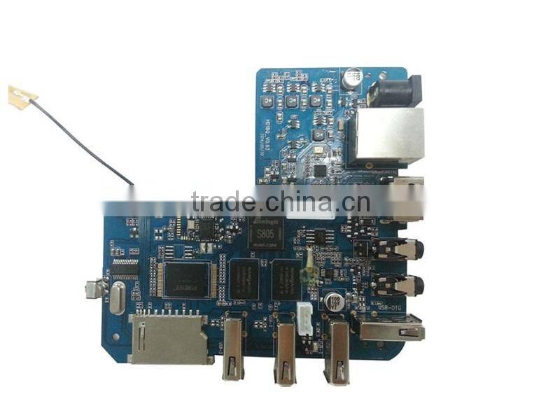 AML S805 Quad Core MXQ Smart TV BOX Mini PC Streaming Media Player with KODI Streamer Fully Loaded