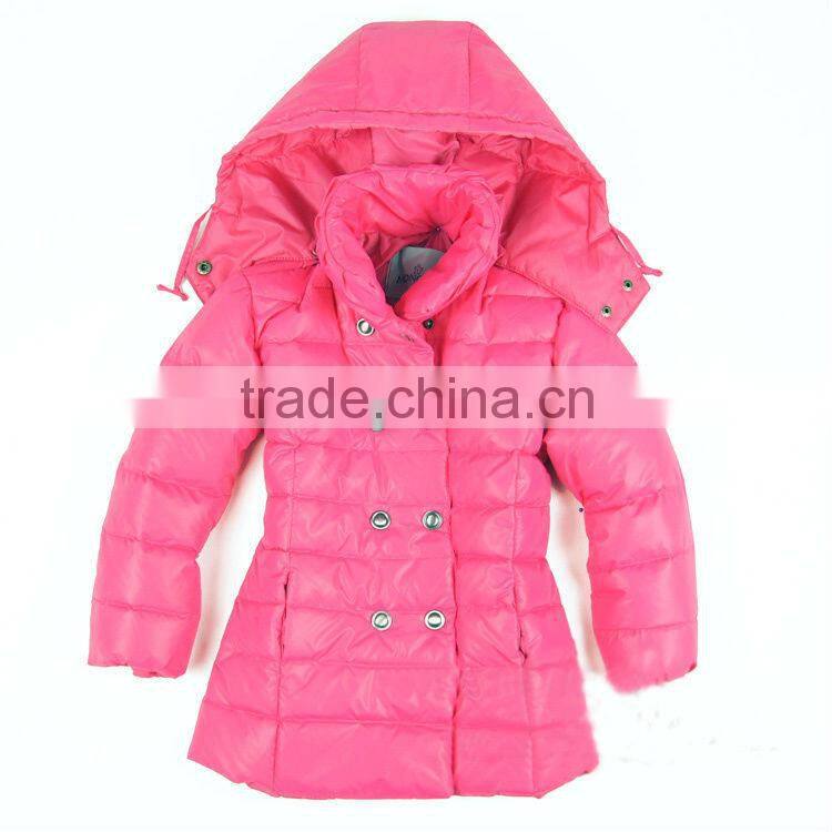 removable hood winter kids padded jacket