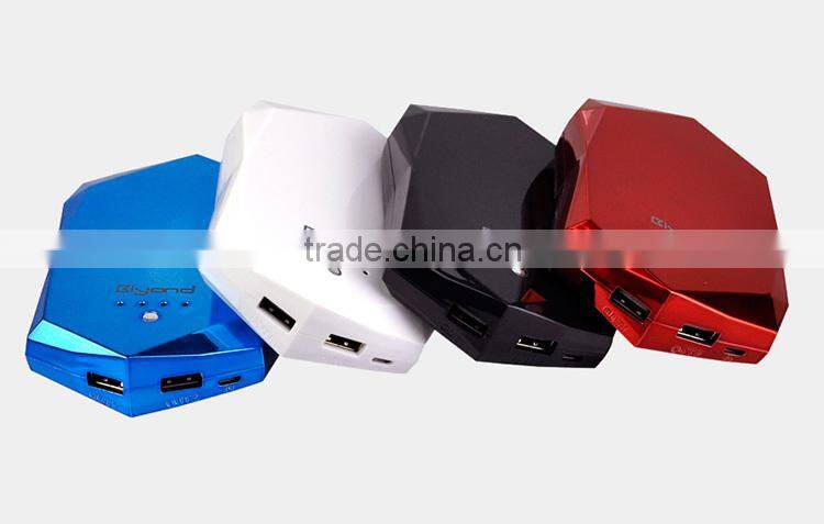 2015 universal external battery 18650 power bank for iPhone, iPad, Samsung, HTC, LG, Blackberry, for Nokia etc