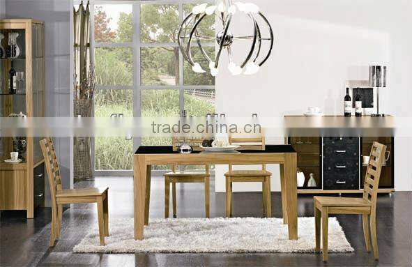Modern dining table and chair