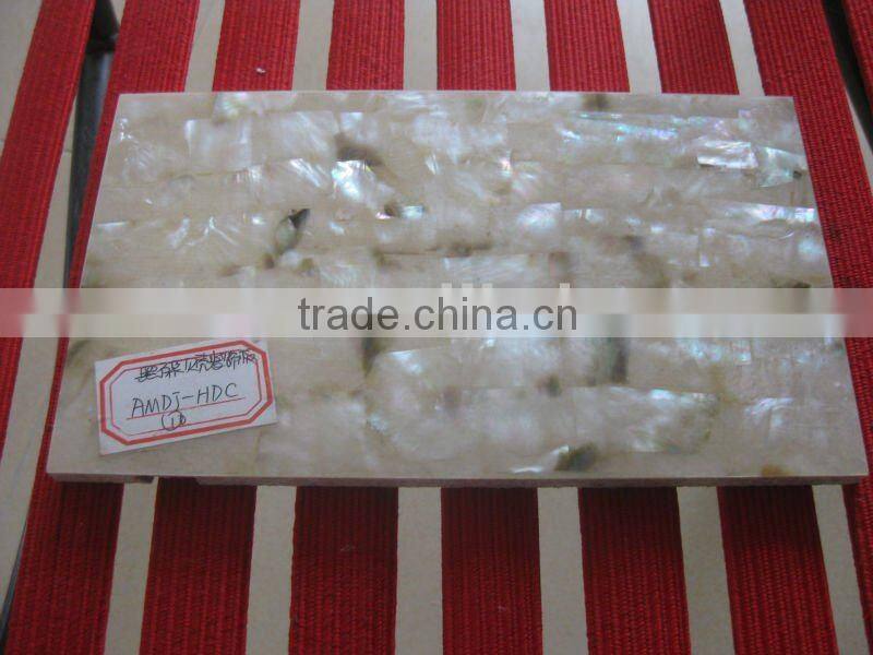 Natural mother of pearl sea shell wall tile