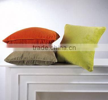 Embroidery chevron linen cushion