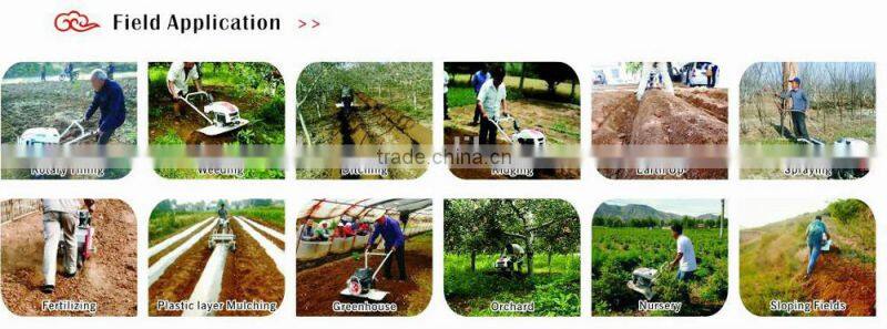 2WD 7hp gasoline tractor disc plow for sale small tractor