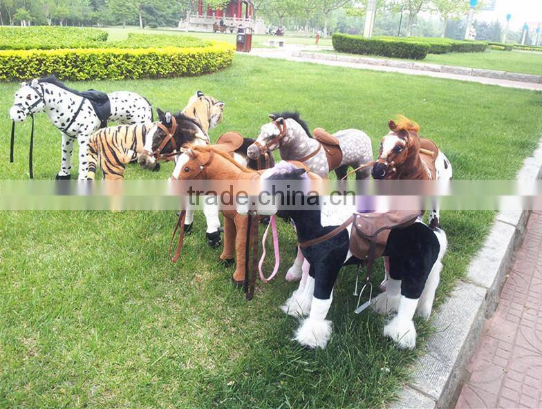 No copy interesting fun horse gifts for child plush horse toy little pony horse toy