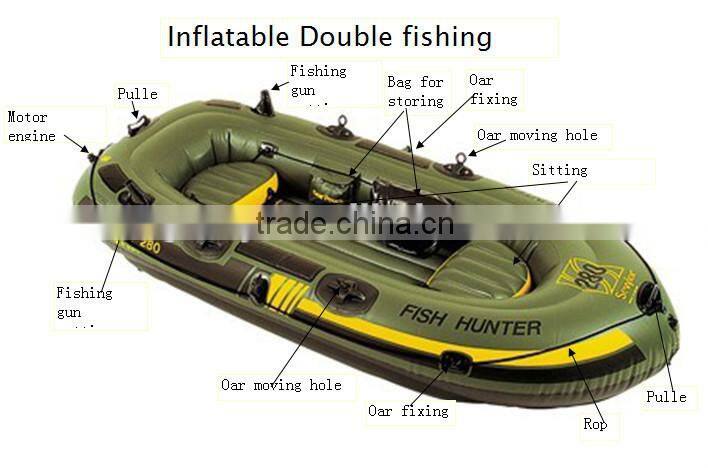 fishing inflatable boat