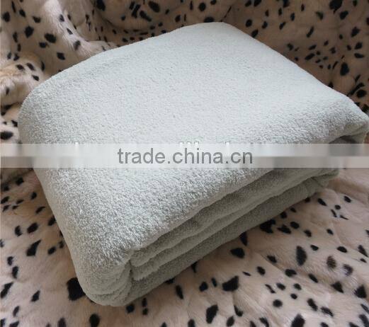 solid color coral fleece blanket