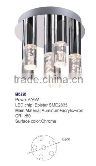 Crystal Round Pendant Light