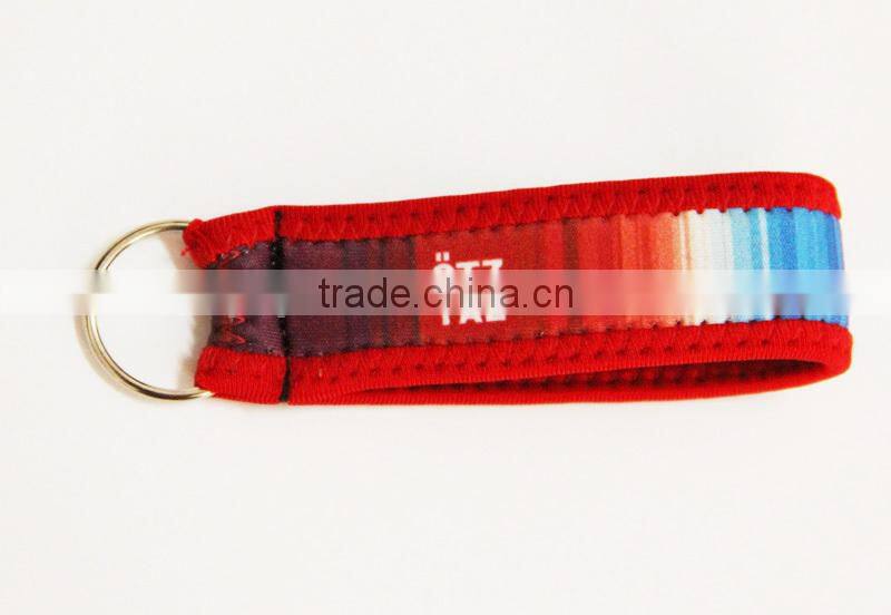 High quality factory supply price Neoprene key holders with a key ring magetic keychian key holder