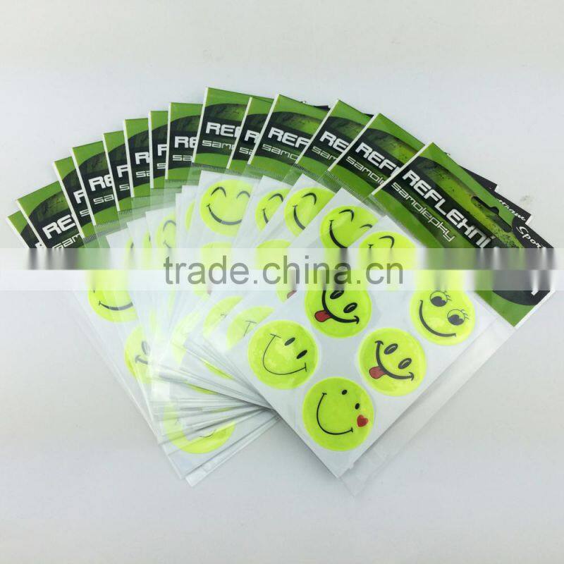 Glow in dark security label printed car custom stickers logo wholesale