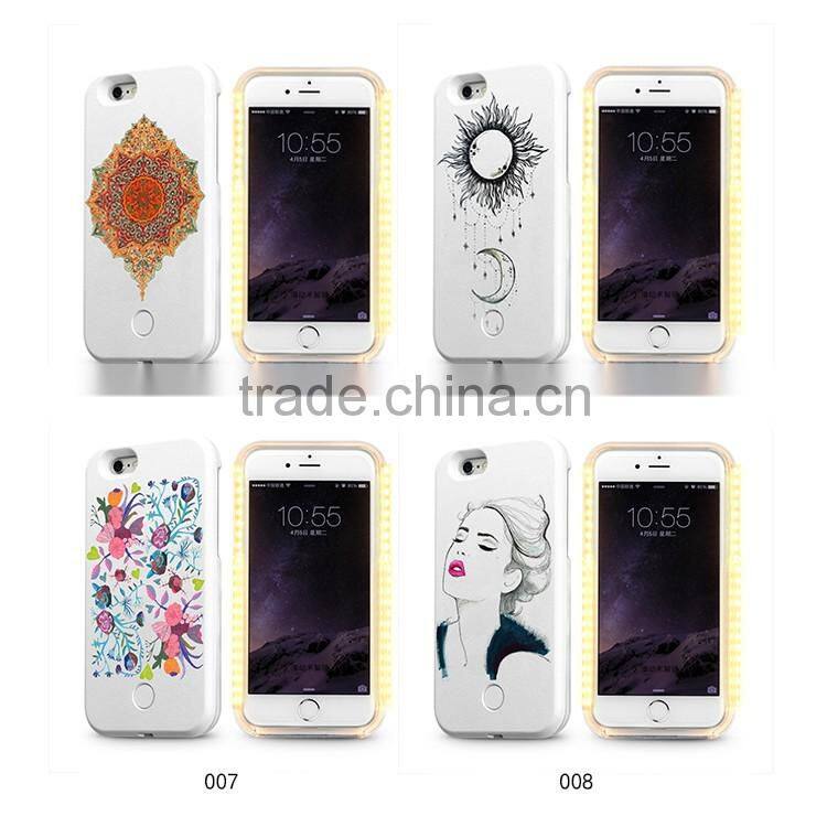 3d printer manufacturer china high quality LED lumee pc phone case for iphone 6s 7 for huawei P9 for iphone 7 for samsung S7