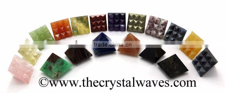 Red Aventurine Lemurian Master Pyramid