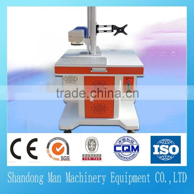 20w 30w keyword button metal fiber laser marking machine for sale