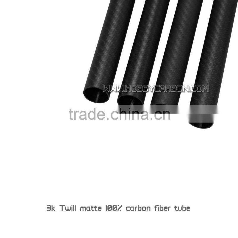 Carbon fiber twill tube T063 25*23*450mm, carbon fiber tube fittings for RC drone