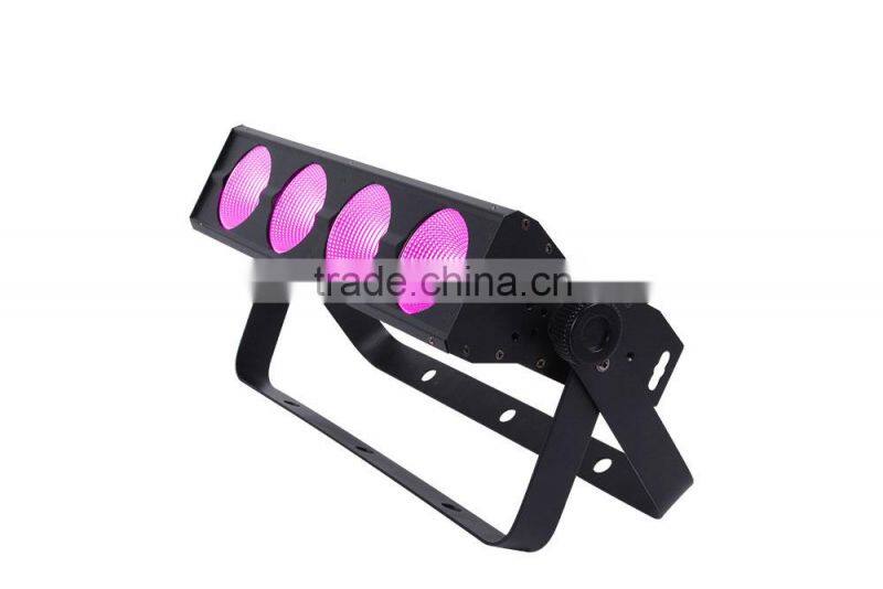 62W 4pcs 15W COB RGB DMX wall washer led stage light