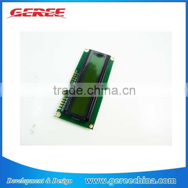 LCD 1602 Yellow screen with backlight display 1602A 5v module