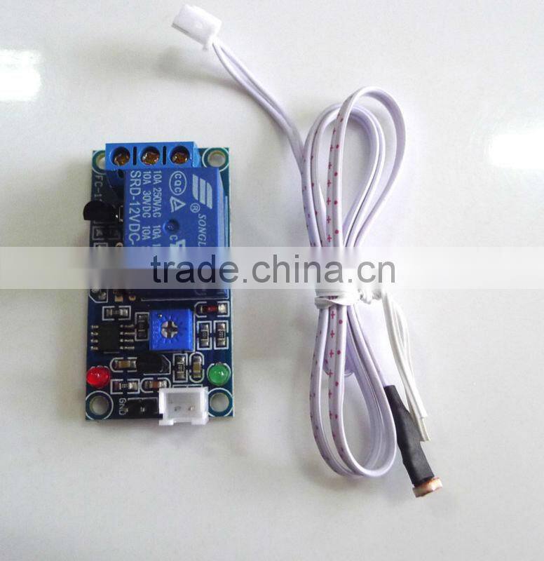 12V car Led light control light detect Photoresistor relay module