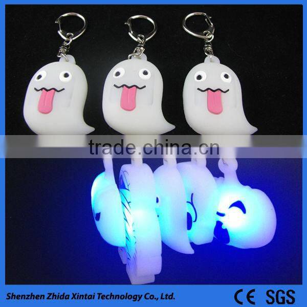 wholesale on alibaba silicone promotional ring fur keychain