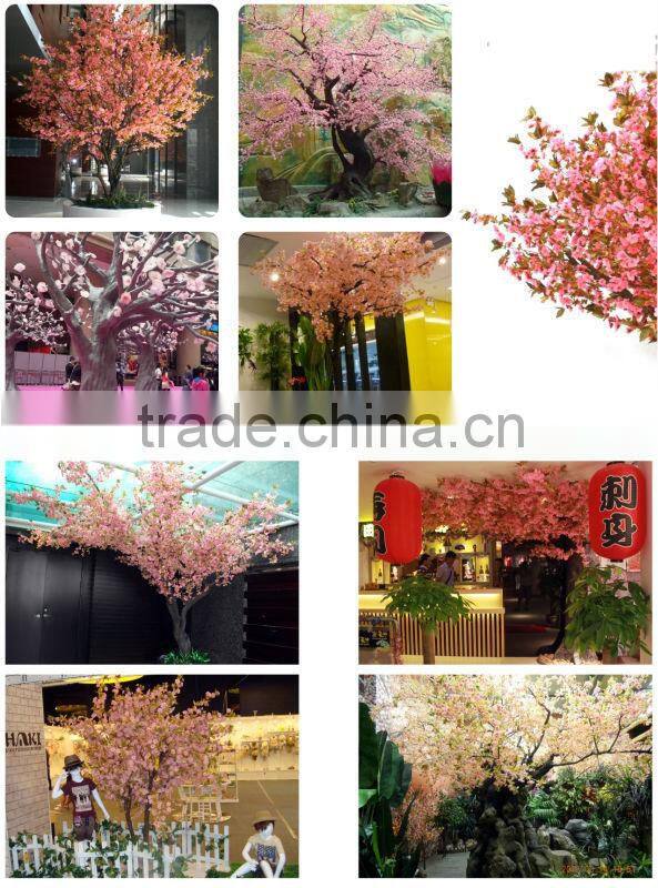 white fake cherry blossom tree wholesale artificial cherry blossom tree for wedding