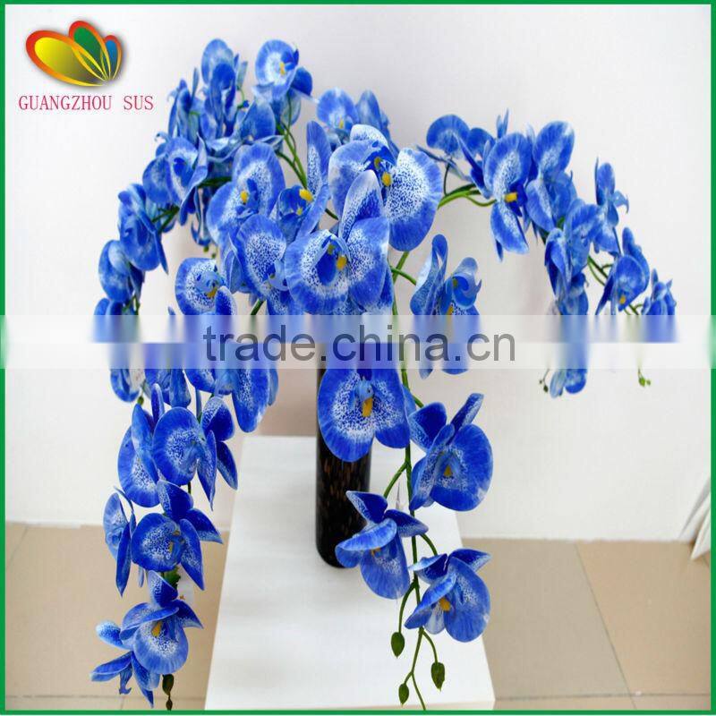 2015 novelty china artificial orchid flowers for wedding decoration