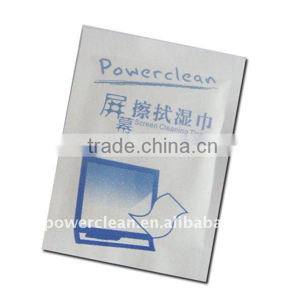 Disposable 3D Glasses Wet Cleaning Cloth