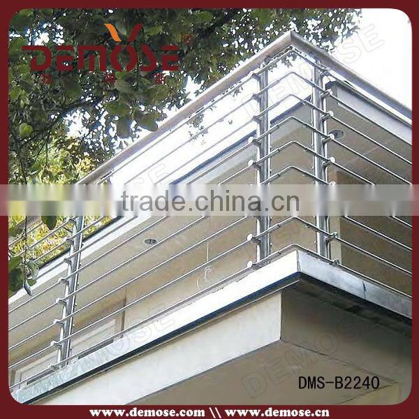 stainless steel balustrade/ balcony stainless steel railing