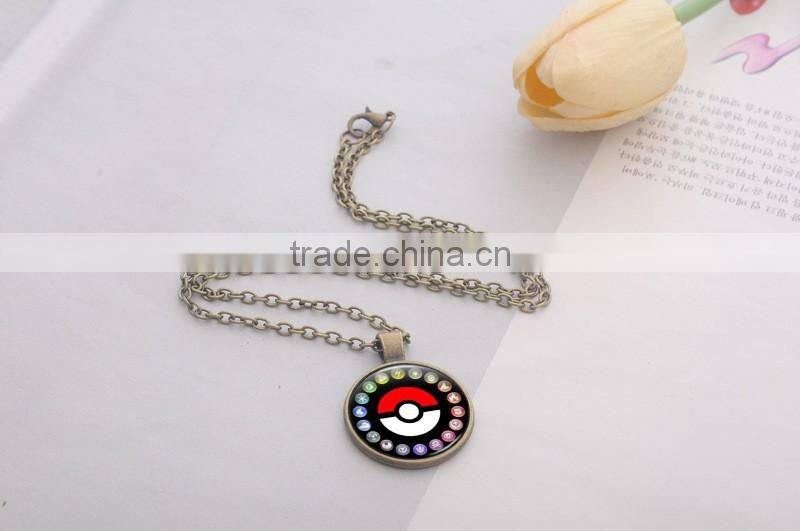 wholesale popular metal pokemon pendant/new pokemon keychain
