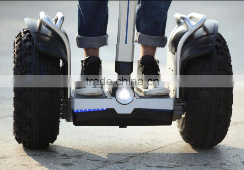 2 wheels electric skateboard Golf chariot with handle CE ROHS FCC MSDS