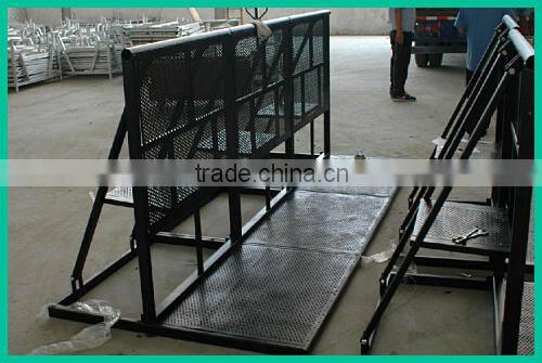 high quality aluminum crowd control barricade