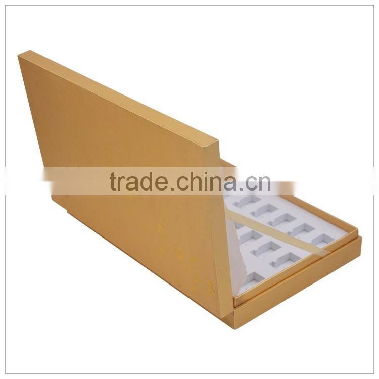 Custom gold card paper wooden packaging boxes