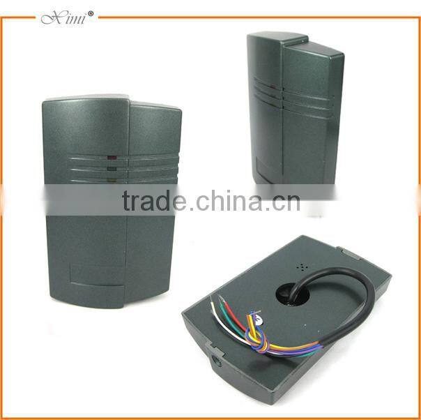 125KHZ/13.56mhz RFID card IC card smart card reader waterproof access control card reader door enter system