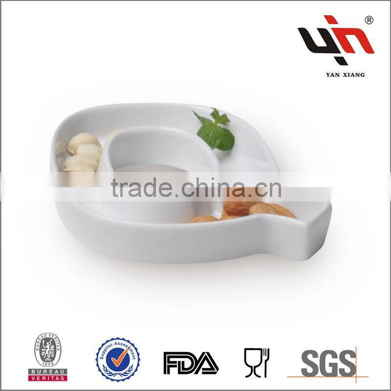 Porcelain Letter Dish Q