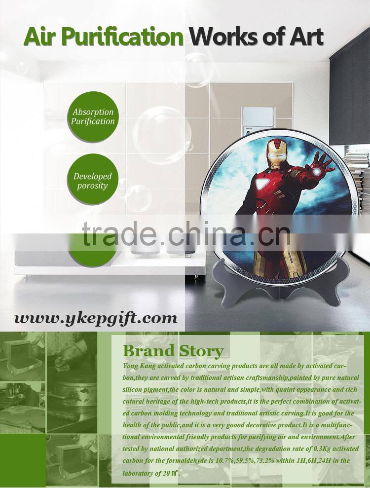 Cartoon characters Iron man personalized souvenirs gifts for environmental protection