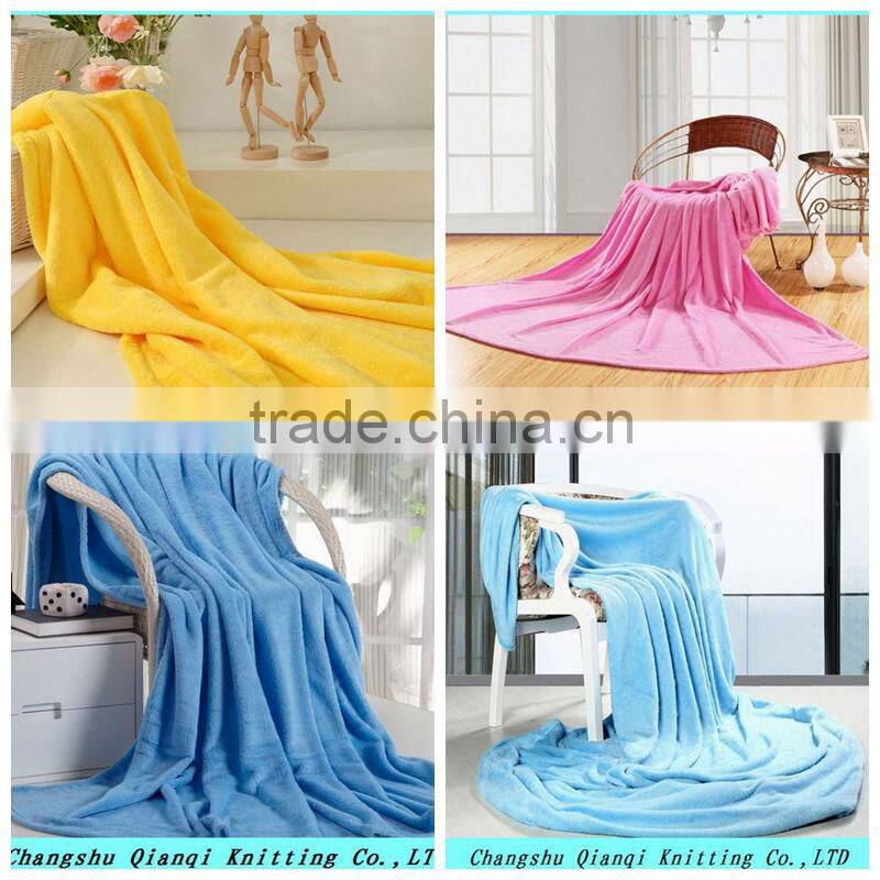 super soft coral fleece blanket