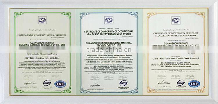 lay-in square aluminium ceiling with mature technique