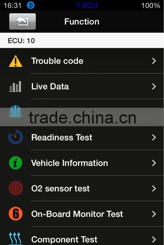 Xtool iobd2 bluetooth obd hardware exclusive for Audi