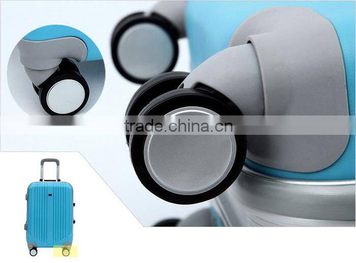 Low MOQ ABS 20"24"28" universal wheels travel luggage,luggage trolley bags,luggage trolley
