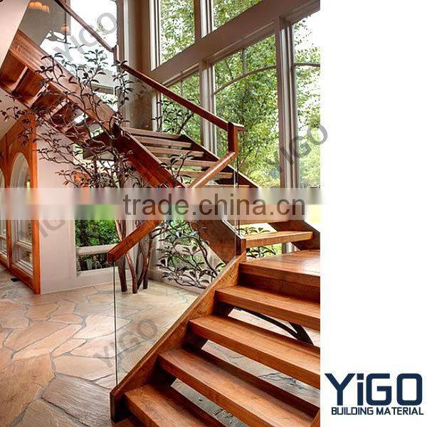 Stainless Steel Staircase Handrail Design / Stainless Steel glass Staircase