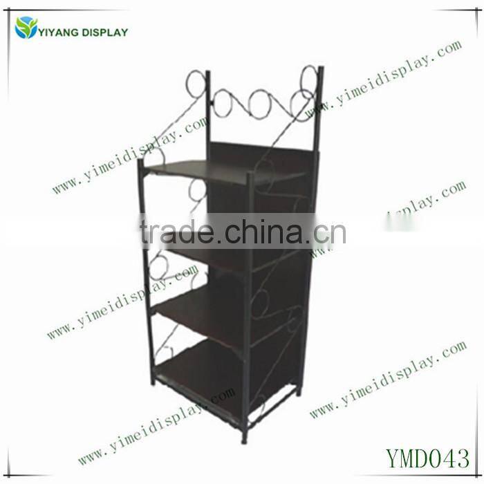 High quality Wood Food Display Shelf YMD043