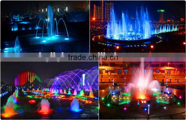 AC/DC 12/24V 18W V4A/#316 S.S. External RGB Remote Control LED Underwater Submersible Lamp IP68 Structural Salt/Sea Waterproof