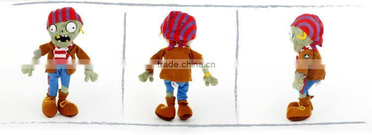 Custom plush plants vs zombies stuffed toy