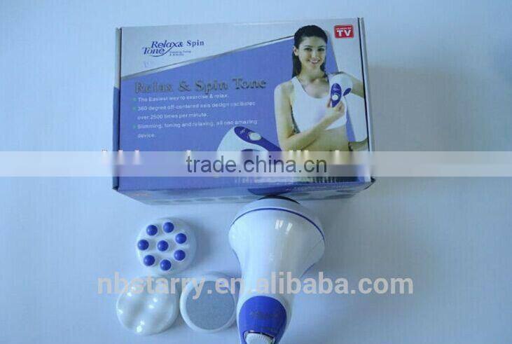 Electric Handheld Body Massager Relax Spin&Tone Body