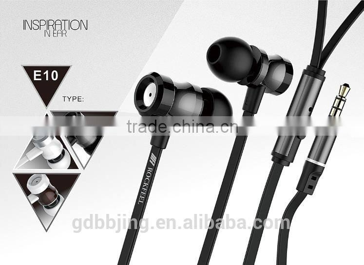 CE/RoSH approved metal stylish hand-free in-ear balance armature earphone