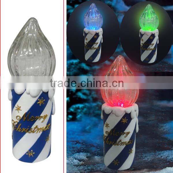 Christmas decoration color changing led candle light