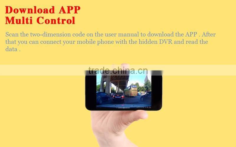 WiFi Car DVR Novatek 96655 Sony322 HD 1080P car black box with Wide Angle