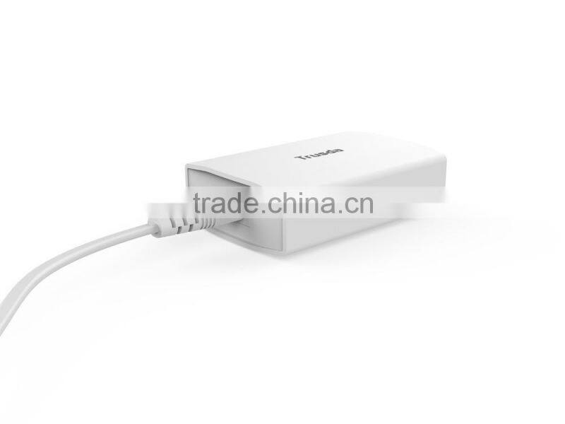Trusda Slim New Products 6 Ports USB Wall Charger with interchangeable plug ac adapter for acer travel mobiles